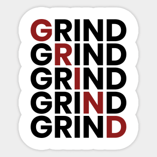 GRIND Sticker